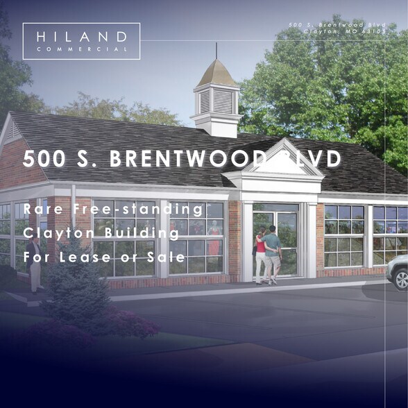 500 S Brentwood Blvd, Clayton, MO à vendre - Photo du bâtiment - Image 1 de 5
