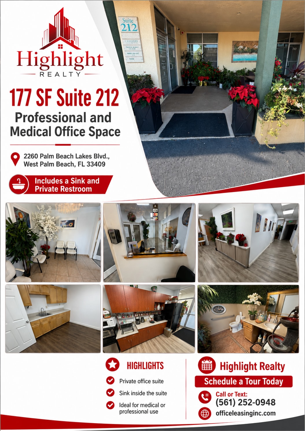 2250 Palm Beach Lakes Blvd, West Palm Beach, FL for lease Interior Photo- Image 1 of 10
