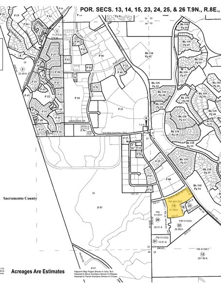 1100 Investment Blvd, El Dorado Hills, CA for lease - Plat Map - Image 2 of 14