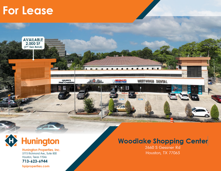 2660-2678 S Gessner Rd, Houston, TX for lease - Building Photo - Image 1 of 1