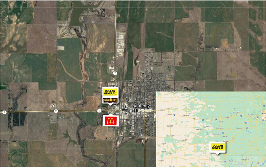 804 N Ll And G Ave, Anthony, KS à vendre - Photo du bâtiment - Image 3 de 3