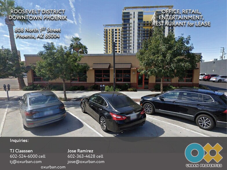808 N 1st St, Phoenix, AZ à louer - Photo du bâtiment - Image 1 de 17