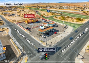 481 Armory Rd, Barstow, CA - AERIAL  map view - Image1