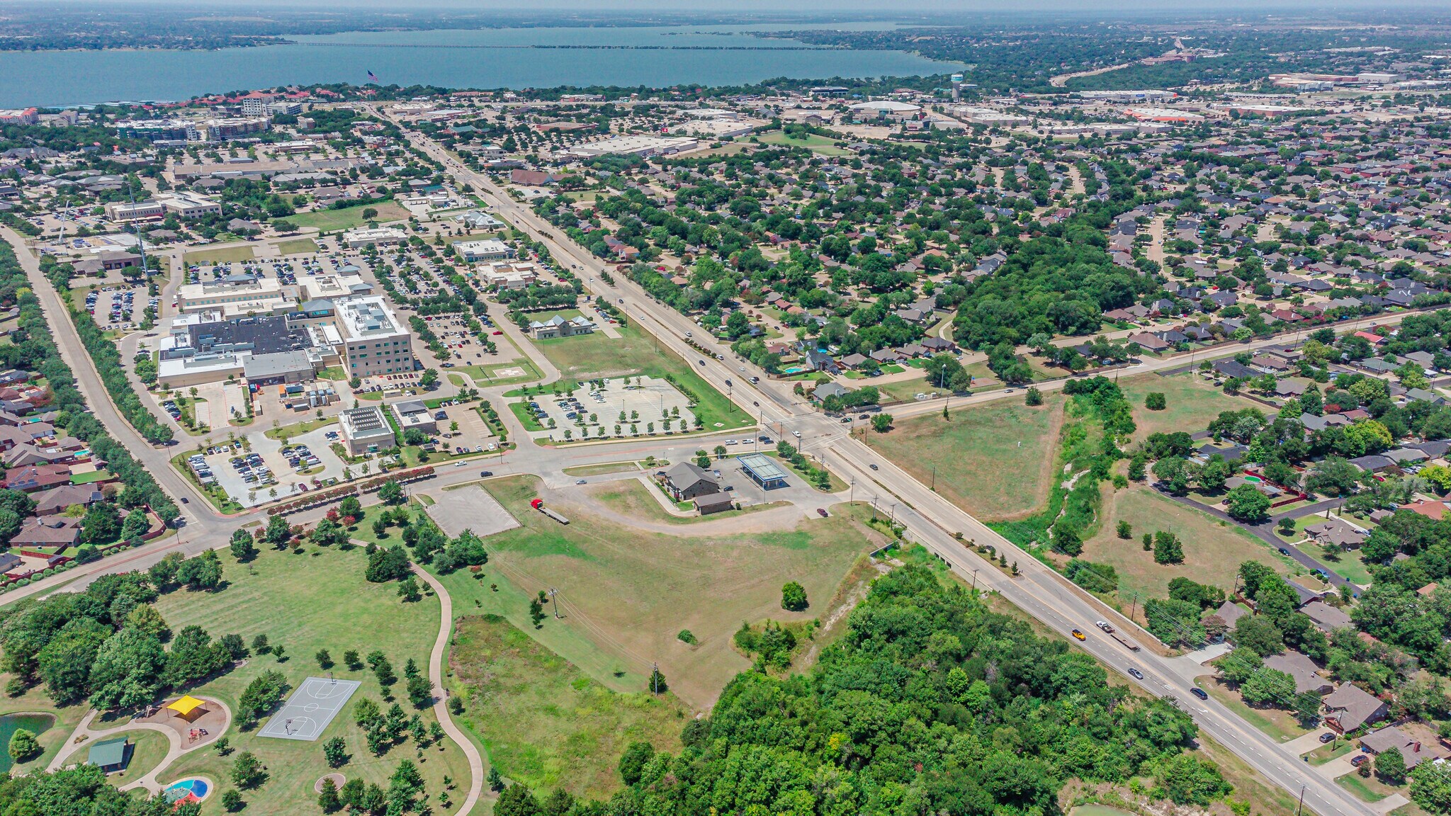 Horizon Rd, Rockwall, TX for sale Aerial- Image 1 of 7