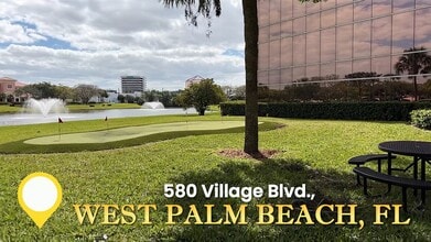 580 Village Blvd, West Palm Beach, FL à louer - Vidéo sur l’inscription commerciale 