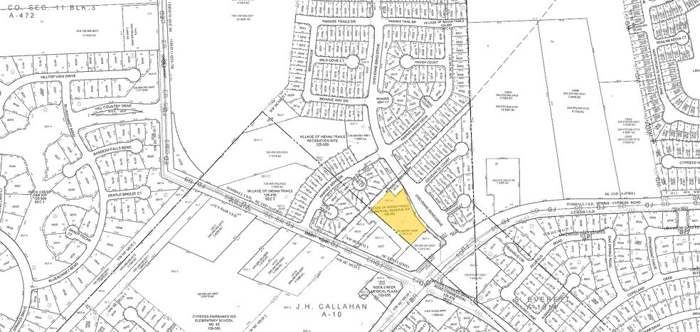 14044 Grant Rd, Cypress, TX à vendre - Plan cadastral - Image 2 de 2