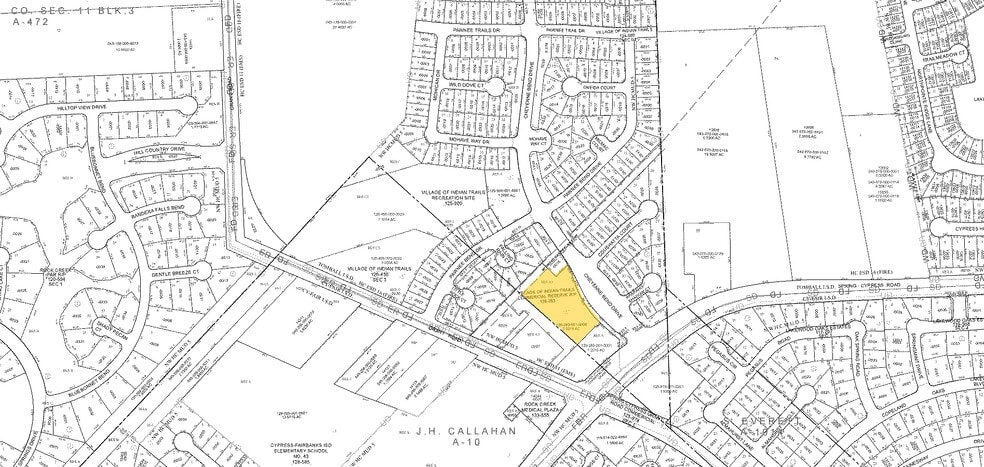14044 Grant Rd, Cypress, TX for sale - Plat Map - Image 2 of 2