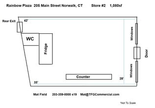 205 Main St, Norwalk, CT for lease Floor Plan- Image 2 of 2