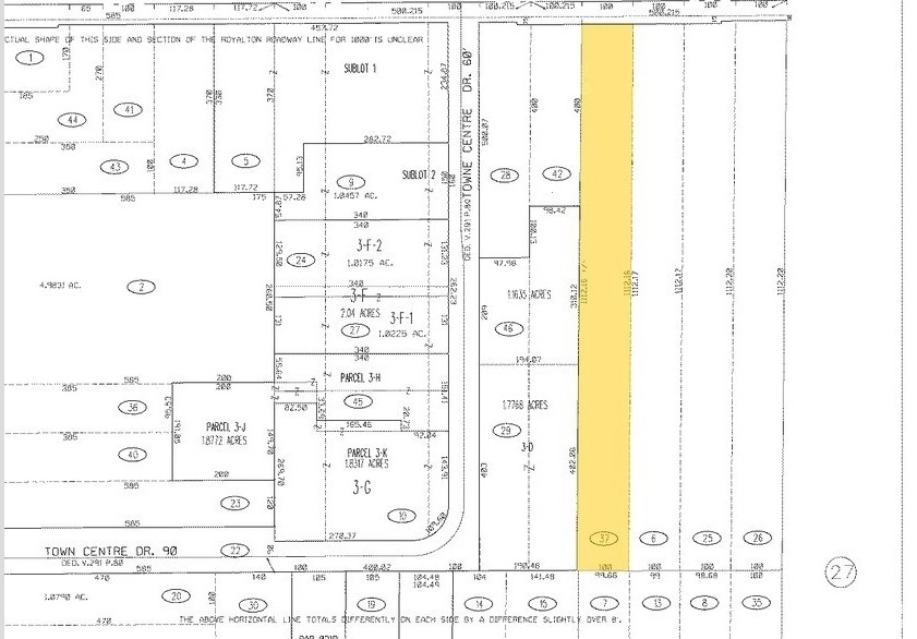 Royalton Rd, Broadview Heights, OH for sale - Plat Map - Image 1 of 1