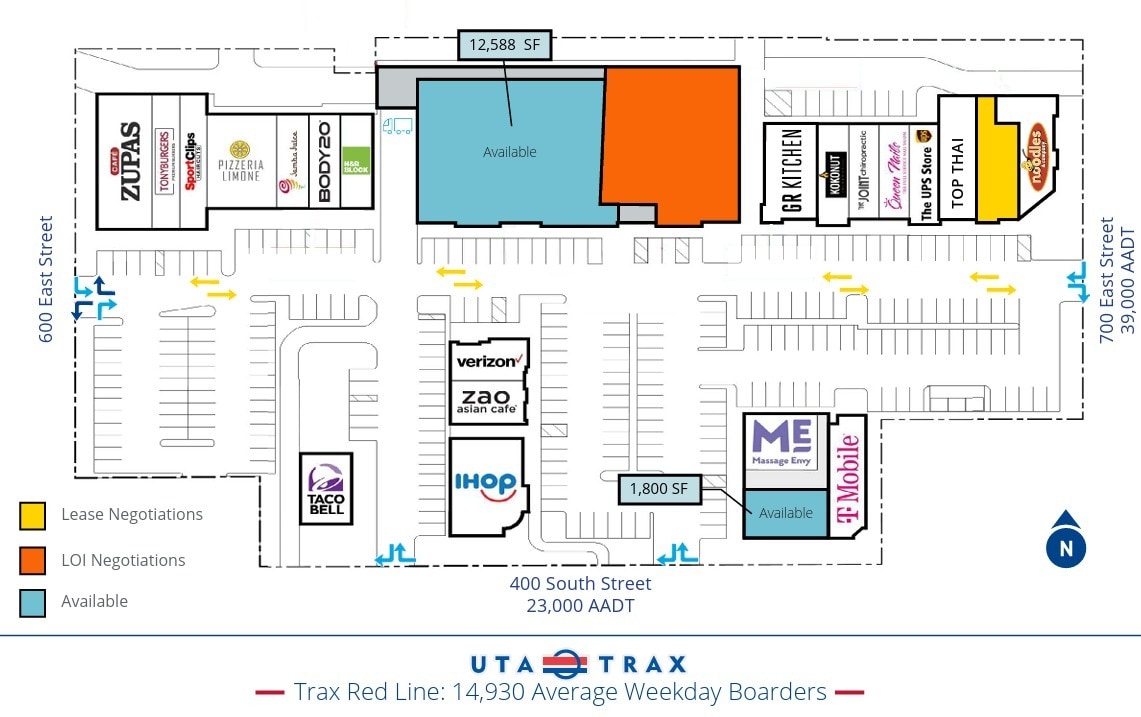 645 E 400 S, Salt Lake City, UT for lease Floor Plan- Image 1 of 1