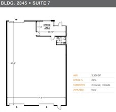 2375 Michael Faraday Dr, San Diego, CA for lease Floor Plan- Image 2 of 2