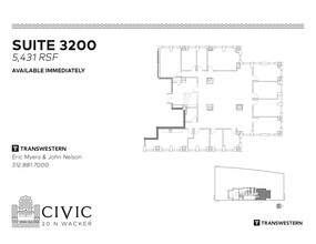 20 N Wacker Dr, Chicago, IL for lease Floor Plan- Image 1 of 3