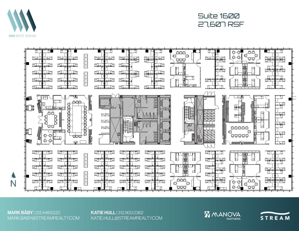 550 W Adams St, Chicago, IL for lease Floor Plan- Image 1 of 1