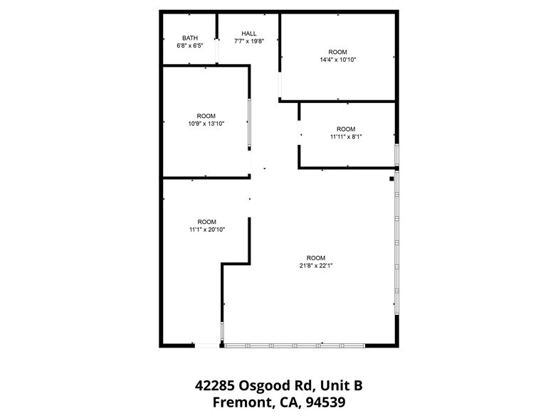 42285 Osgood Rd, Fremont, CA à louer - Photo du bâtiment - Image 3 de 6