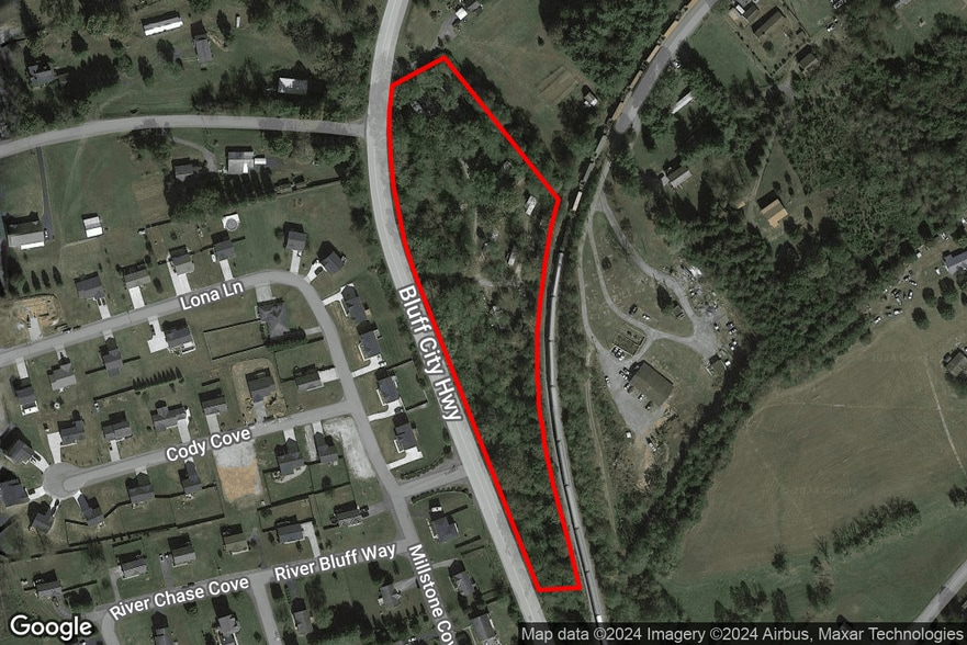 4573 Bluff City Hwy, Bluff City, TN for sale - Aerial - Image 3 of 4