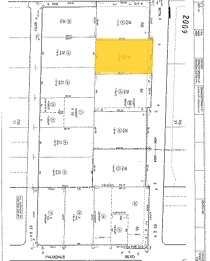 38525 90th St E, Palmdale, CA for sale - Plat Map - Image 2 of 2