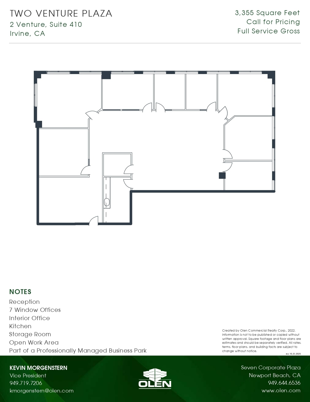 2 Venture, Irvine, CA for lease Interior Photo- Image 1 of 1