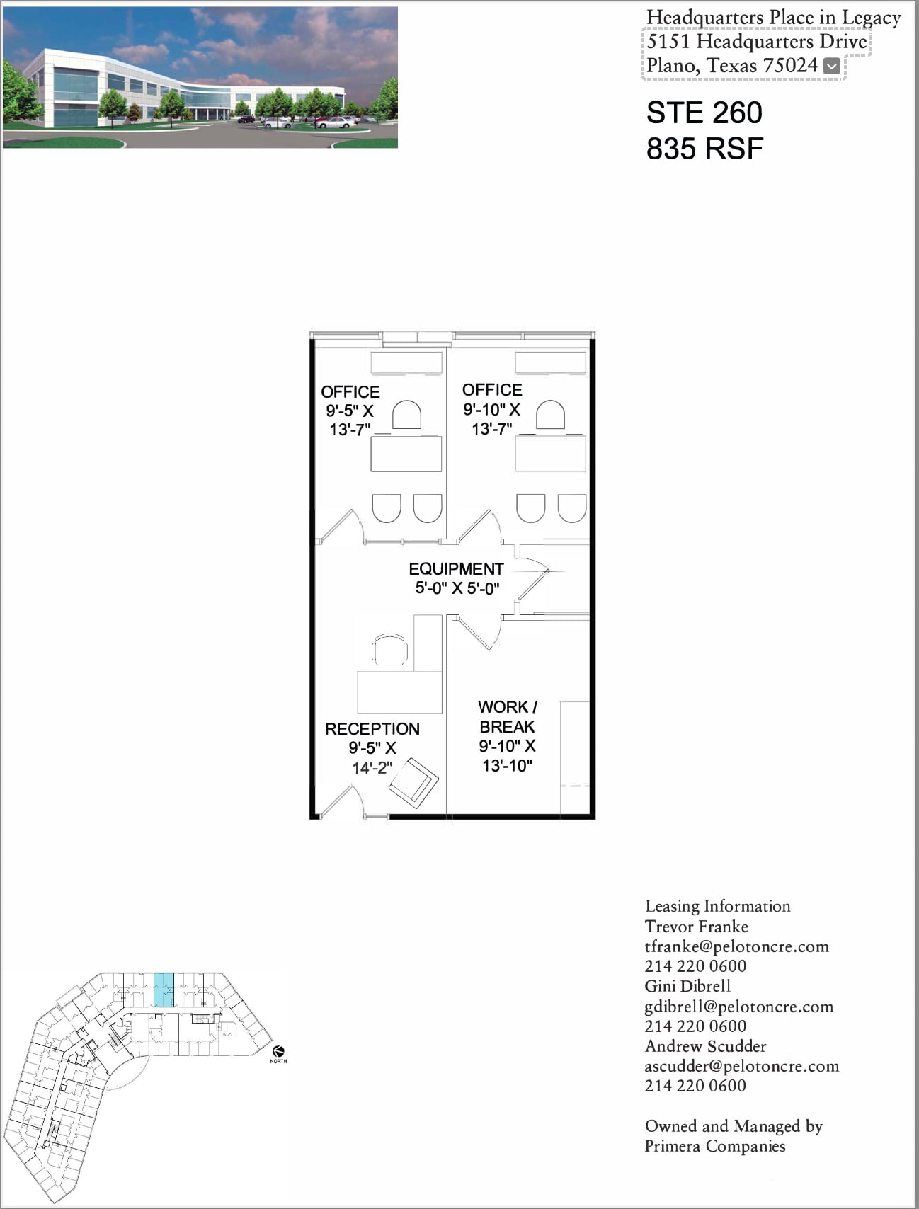 8560 Belleview Dr, Plano, TX for lease Floor Plan- Image 1 of 1