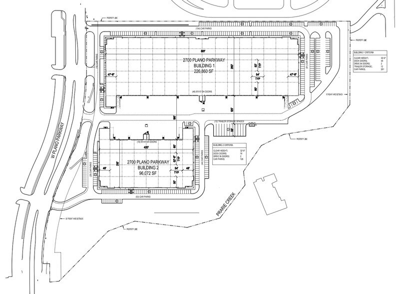 2700 W Plano Pky, Plano, TX à louer - Plan de site - Image 2 de 2