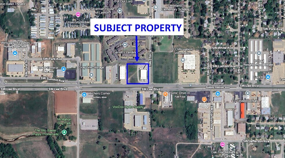 2701 SW Lee Blvd, Lawton, OK à vendre - Photo du bâtiment - Image 2 de 2