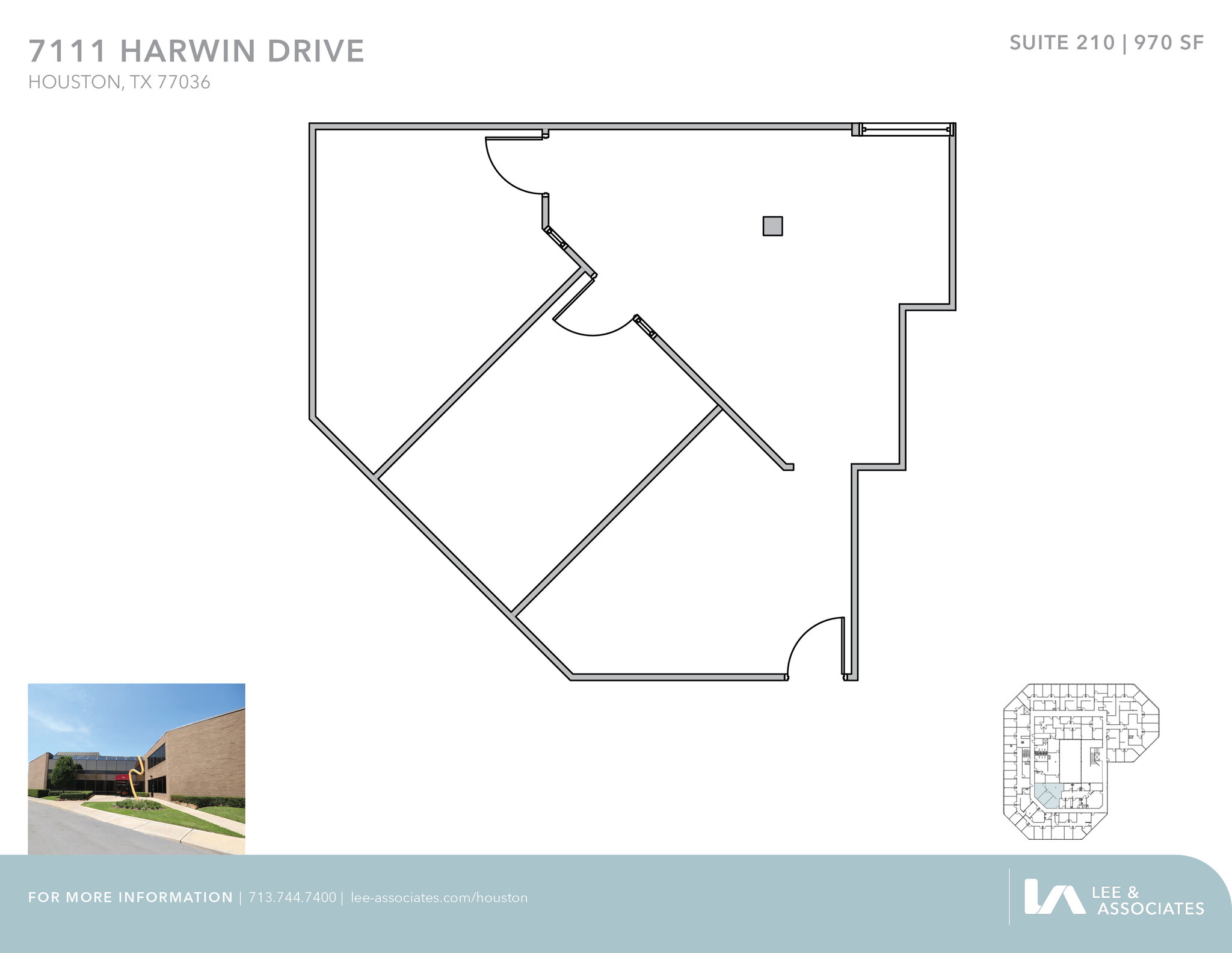 7111 Harwin Dr, Houston, TX for lease Floor Plan- Image 1 of 1