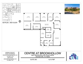 2261 Brookhollow Plaza Dr, Arlington, TX for lease Floor Plan- Image 1 of 1