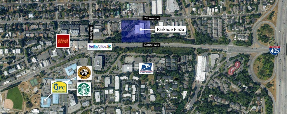 733 7th Ave, Kirkland, WA à vendre - Aérien - Image 2 de 5