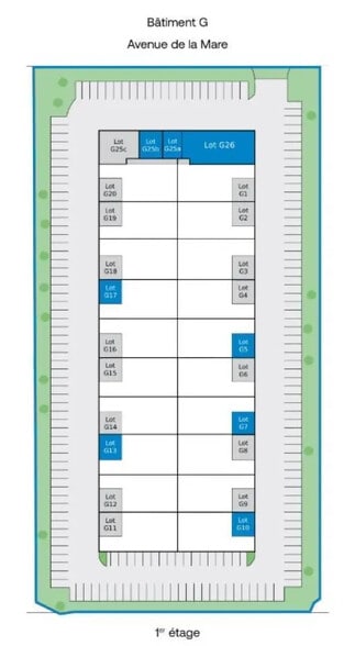 Flex in SAINT-OUEN-L'AUMONE for lease - Site Plan - Image 3 of 3
