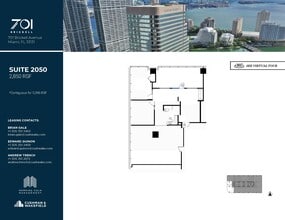 701 Brickell Ave, Miami, FL for lease Floor Plan- Image 1 of 1