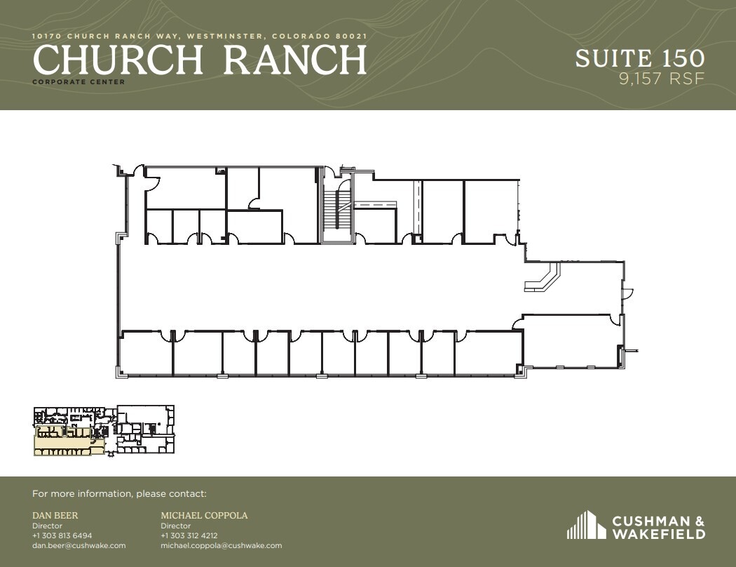 10170 Church Ranch Way, Westminster, CO for lease Floor Plan- Image 1 of 2