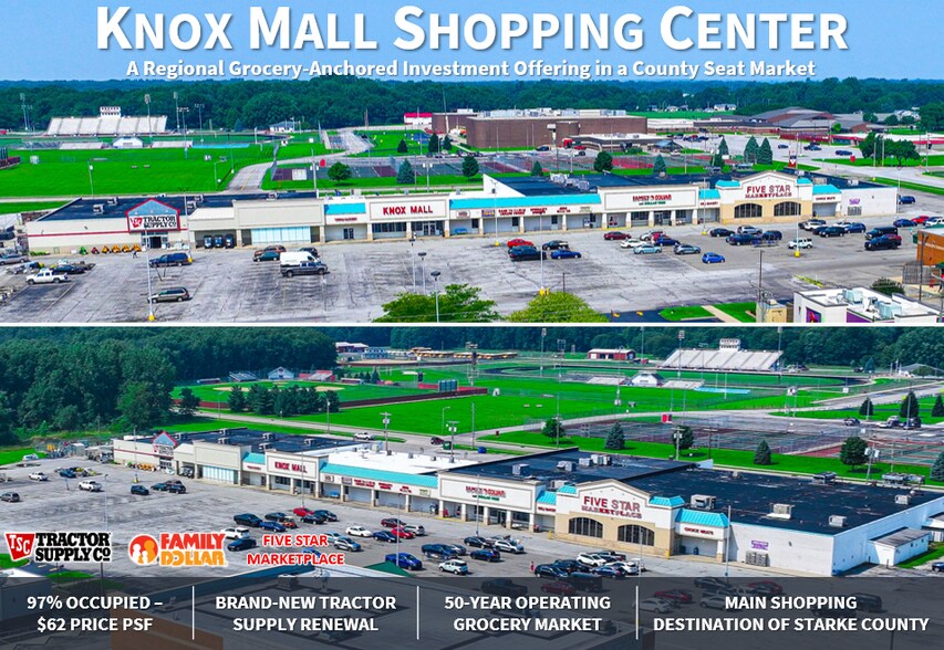 1209-1319 S Heaton St, Knox, IN à vendre - Photo du bâtiment - Image 1 de 3