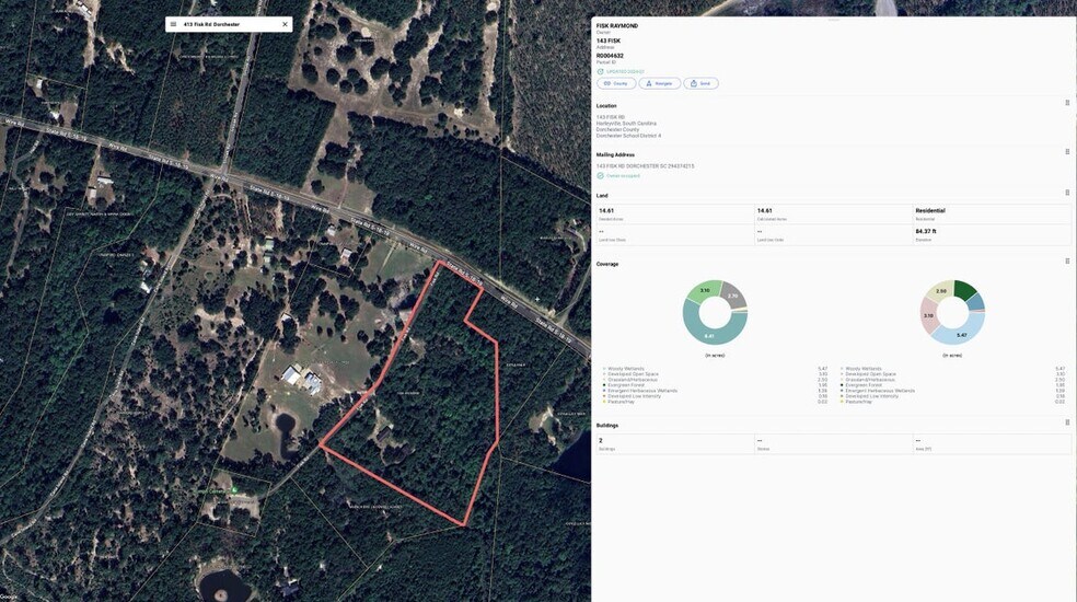 143 Fisk Rd, Dorchester, SC à vendre - Photo du bâtiment - Image 1 de 14