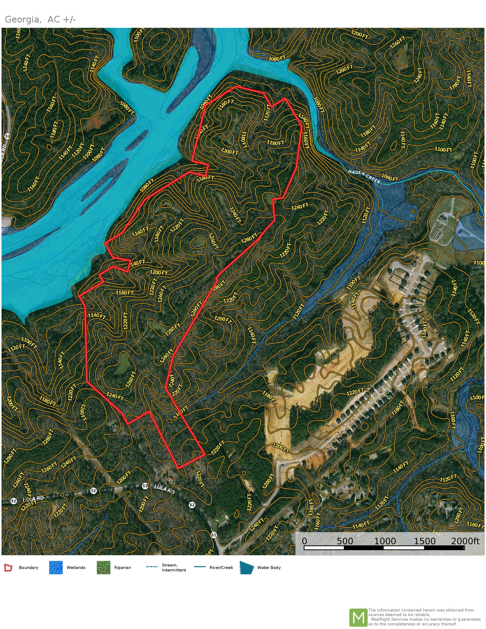 6390 Lula Road, Lula, GA à vendre Plan de site- Image 1 de 27