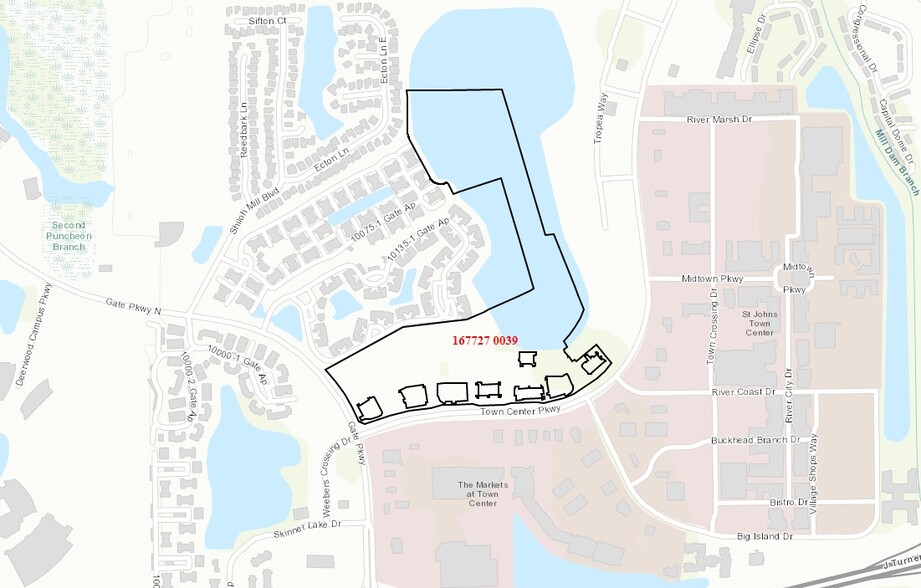 4906 Town Center Pky, Jacksonville, FL for lease - Plat Map - Image 3 of 10
