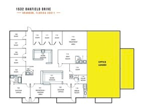 1532 Oakfield Dr, Brandon, FL à louer Plan d’étage- Image 2 de 28