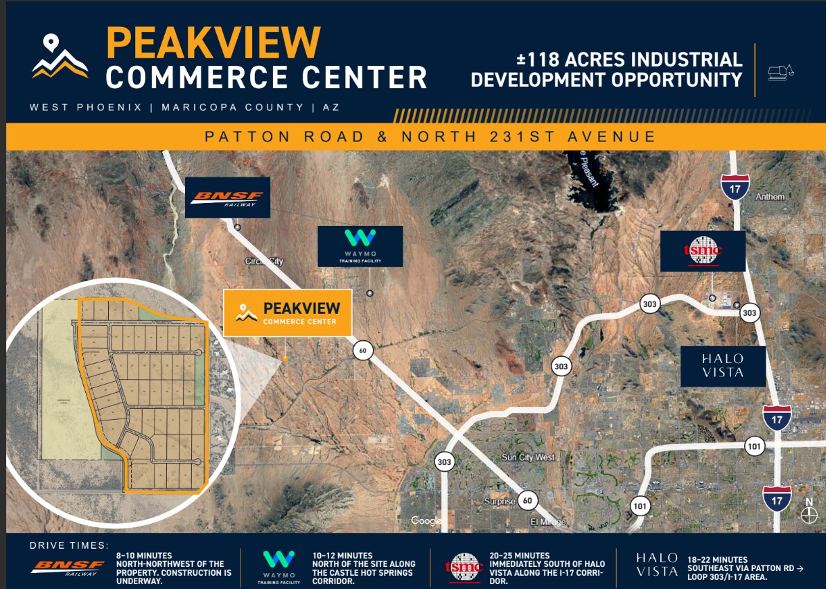 NWC Patton Rd + 231st ave, Wittmann, AZ for sale Primary Photo- Image 1 of 2