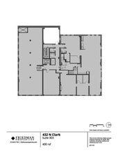 432 N Clark St, Chicago, IL à louer Plan d’étage- Image 2 de 2