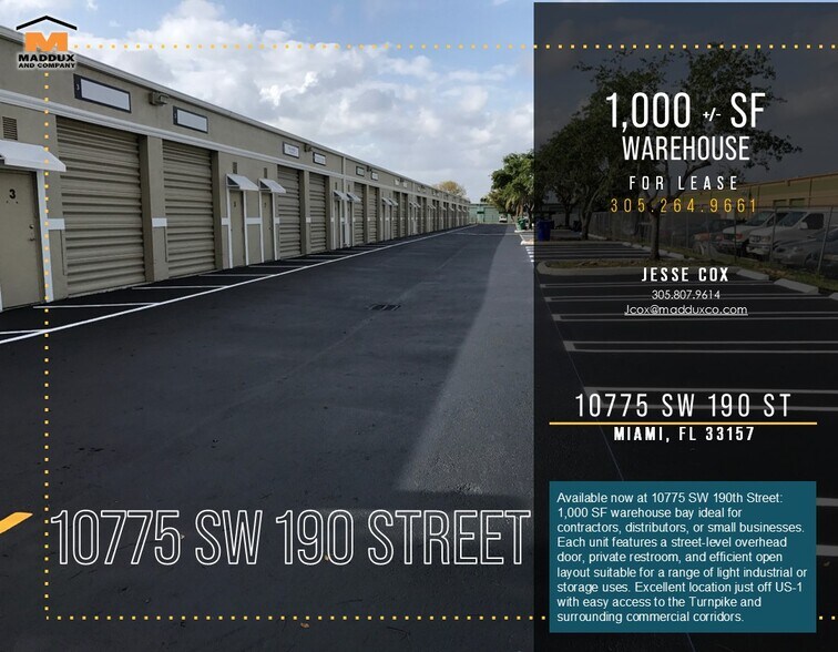 10775 SW 190th St, Miami, FL à louer - Photo du bâtiment - Image 1 de 5