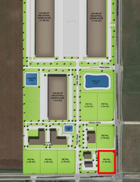 12805 Meredith Drive, Urbandale, IA à vendre - Plan de site - Image 2 de 2