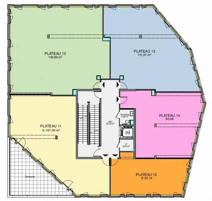 Gleizé, RHO 69400 - Unit 11 -  - Floor Plan - Image 1 of 3