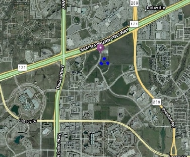 8454 Parkwood Blvd, Plano, TX for lease - Aerial - Image 2 of 9