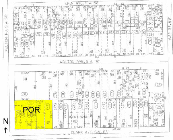 3402 Clark Ave, Cleveland, OH for lease - Plat Map - Image 2 of 5