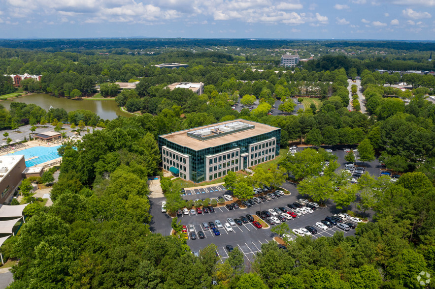 6465 E Johns Xing, Johns Creek, GA for lease - Aerial - Image 3 of 4