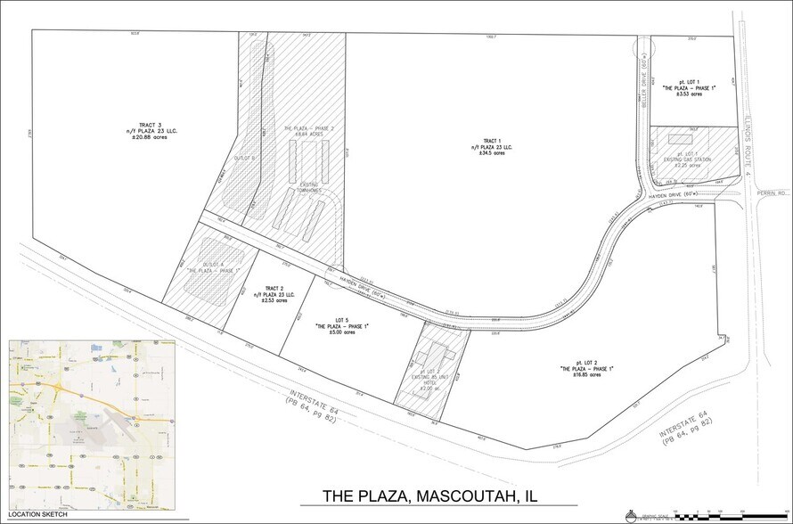 9233 State Route 4, Mascoutah, IL à vendre - Plan de site - Image 2 de 2