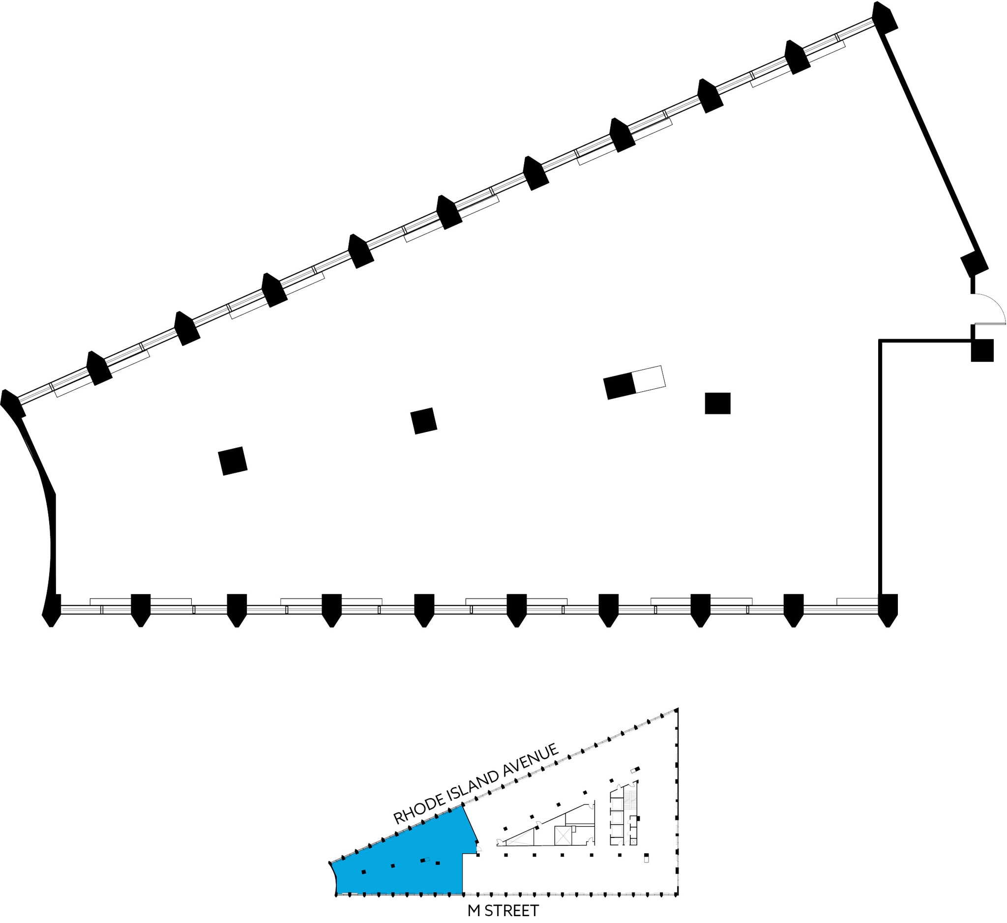 1730 Rhode Island Ave NW, Washington, DC for lease Floor Plan- Image 1 of 1