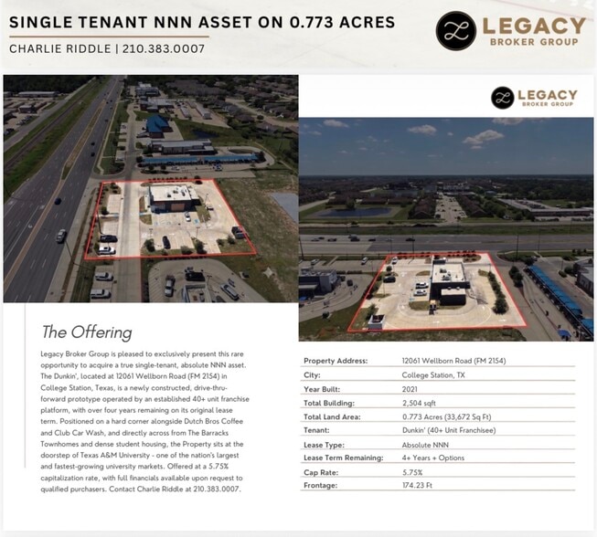 12061 FM 2154, College Station, TX for sale - Building Photo - Image 2 of 7