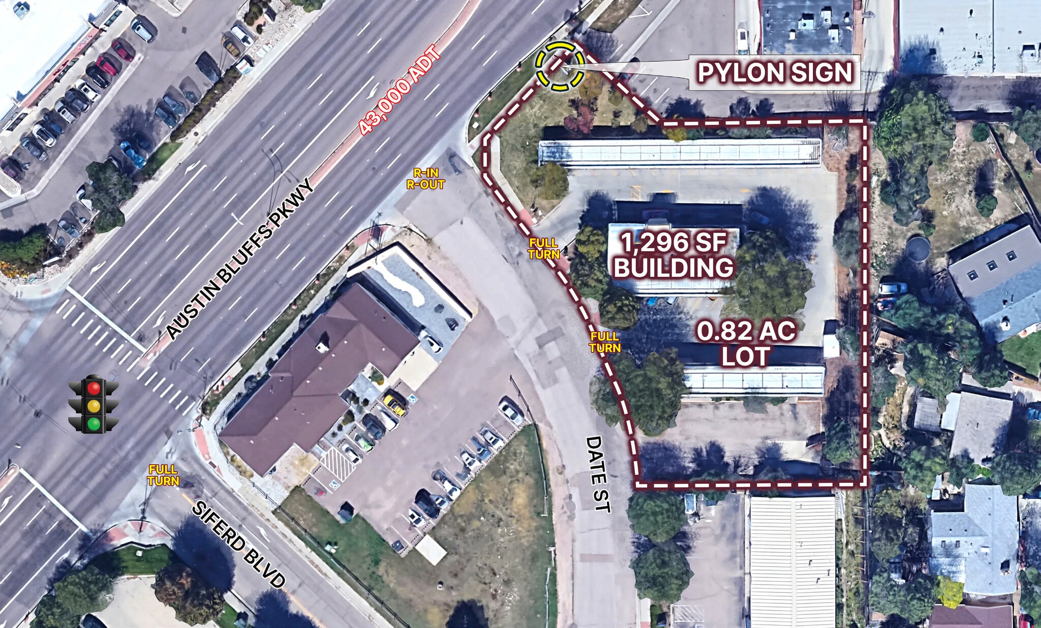 4457 Austin Bluffs Pky, - LAND Land, Colorado Springs, CO for lease Other- Image 1 of 2