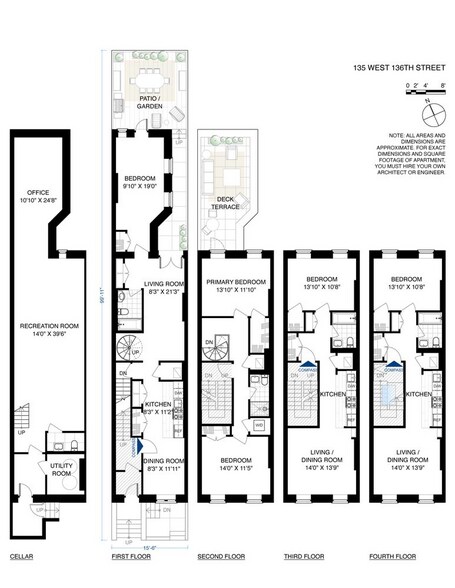 135 W 136th St, New York, NY à vendre - Plan d’étage - Image 2 de 12