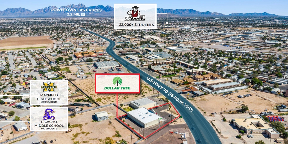 2510 W Picacho Ave, Las Cruces, NM for sale - Building Photo - Image 2 of 6