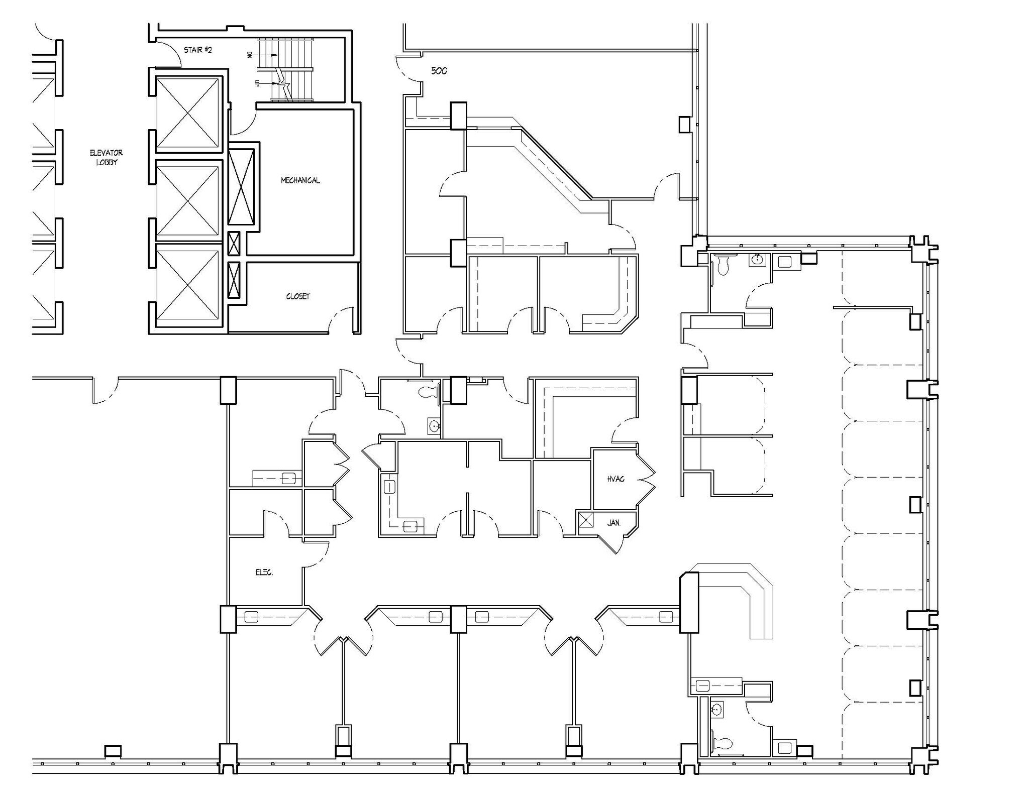 5530 Wisconsin Ave, Chevy Chase, MD à louer Plan d’étage- Image 1 de 1
